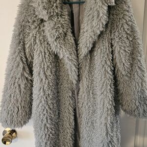 Wild Fable Gray Teddy Jacket